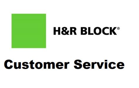 Old B. . H r block customer service number